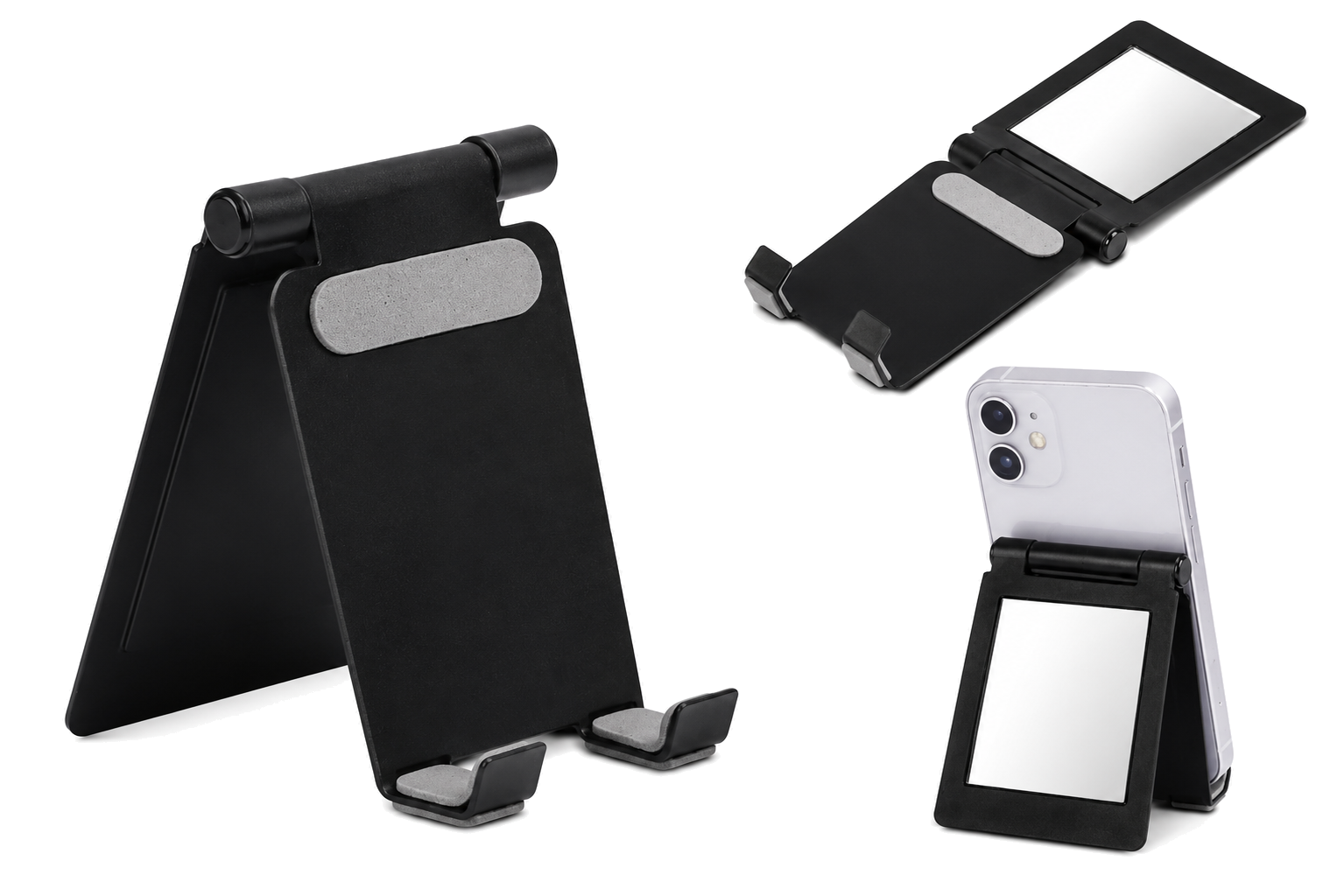 Mini Folding Mobile Stand with Mirror