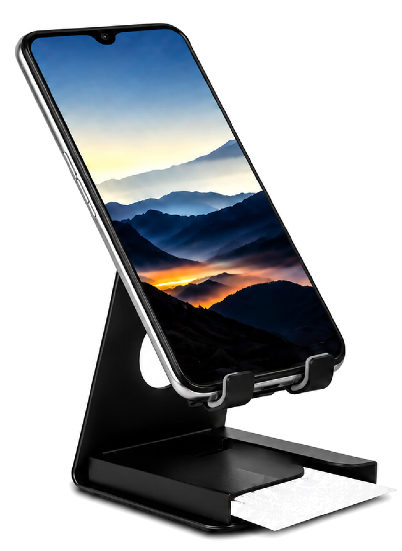 Mobile Stand with Card Holder