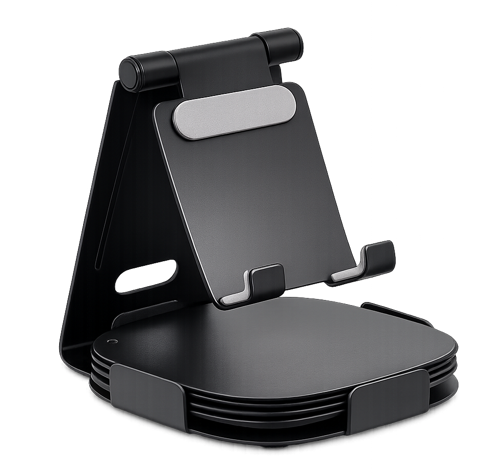 Mobile Stand with Coasters