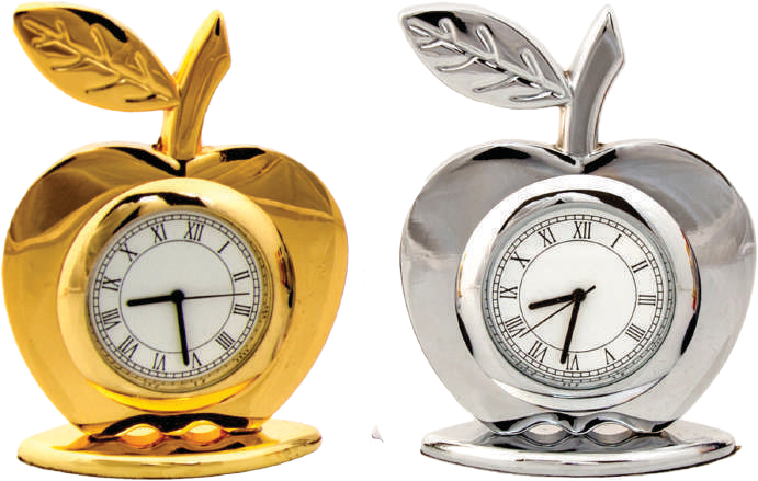 Apple Table Clock