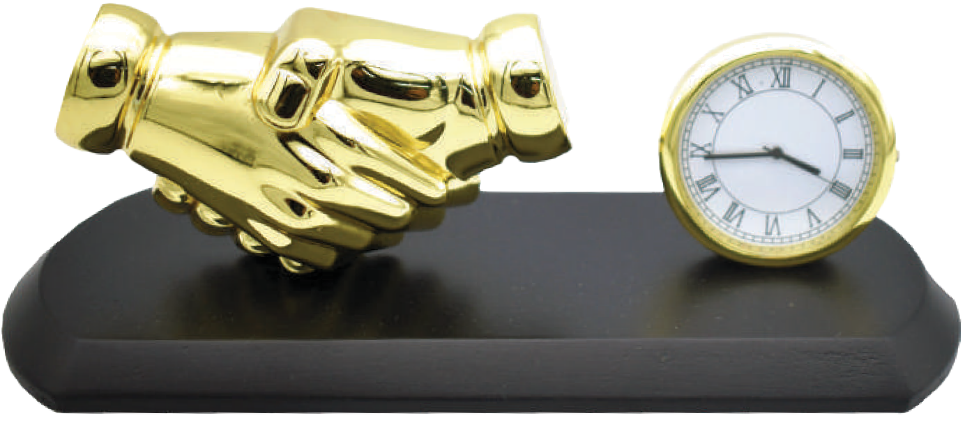 Handshake Clock
