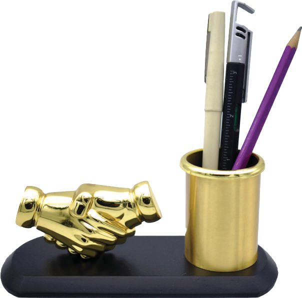 Handshake Pen Stand