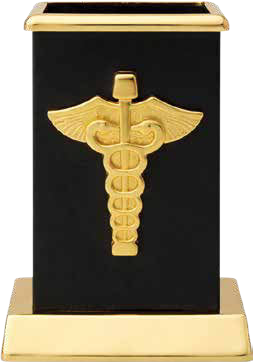 Caduceus Pen Stand